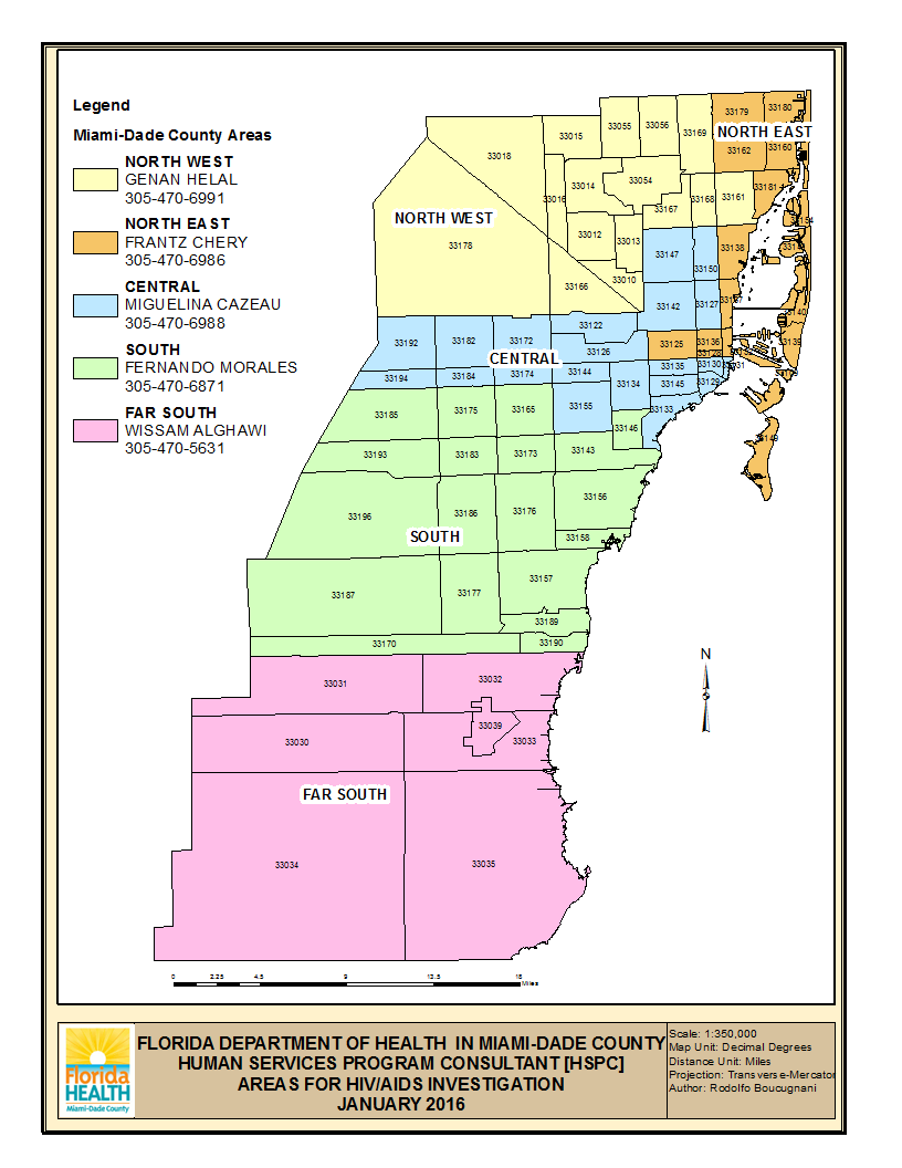 Hiv Surveillance Florida Department Of Health In Miami Dade