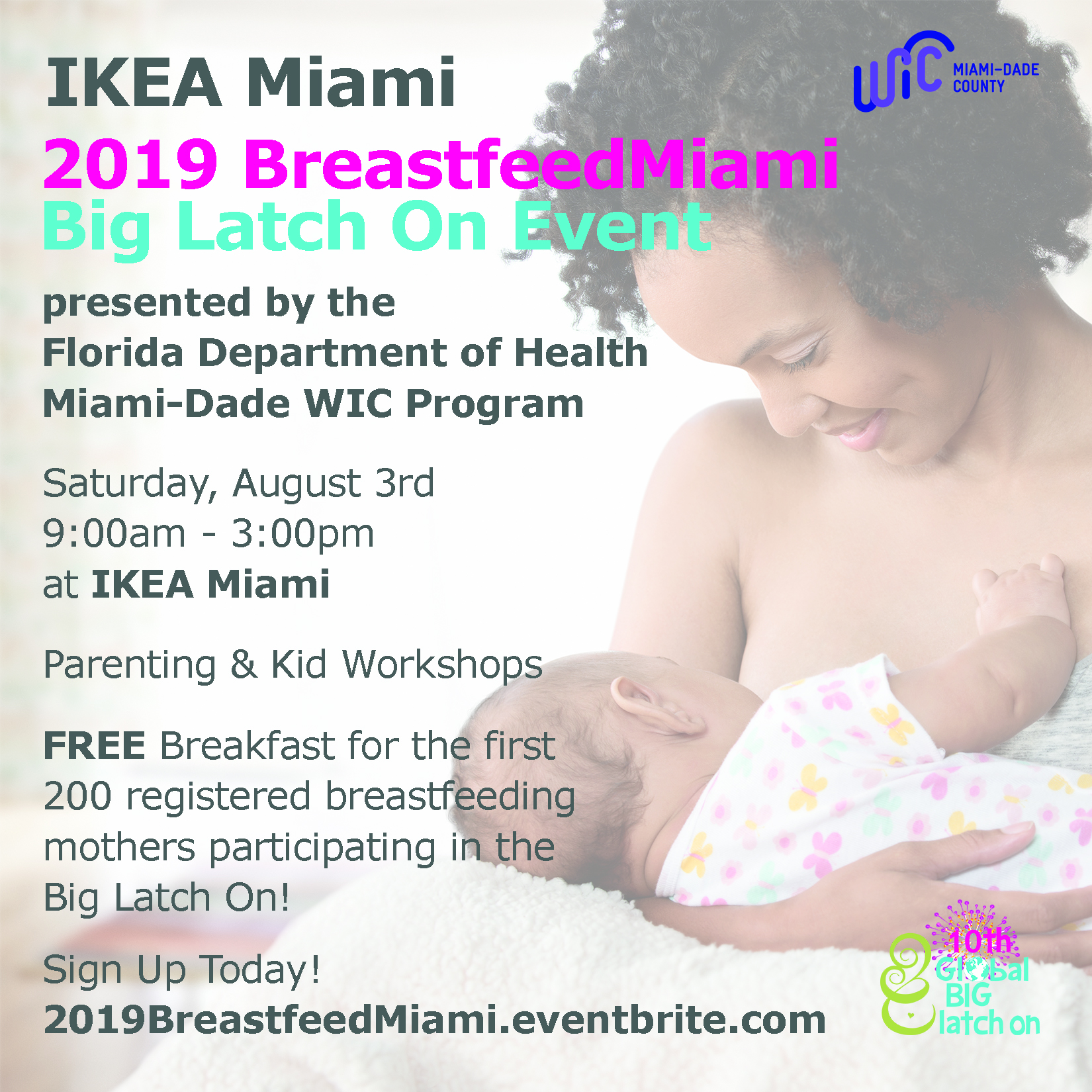 BreastfeedMiami Event Flyer
