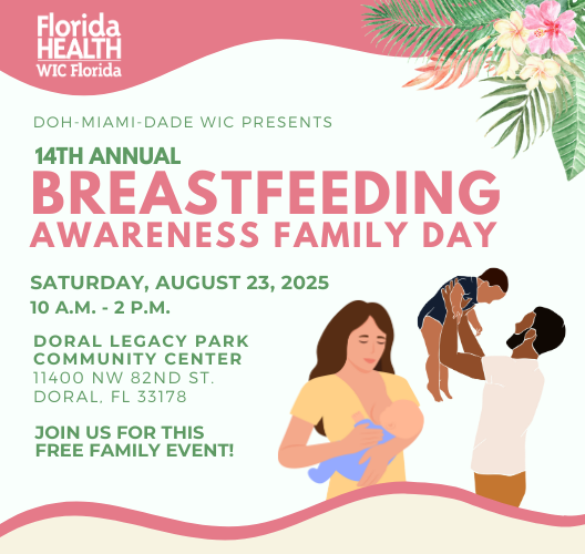 Breastfeeding Awareness Family Day Event Banner