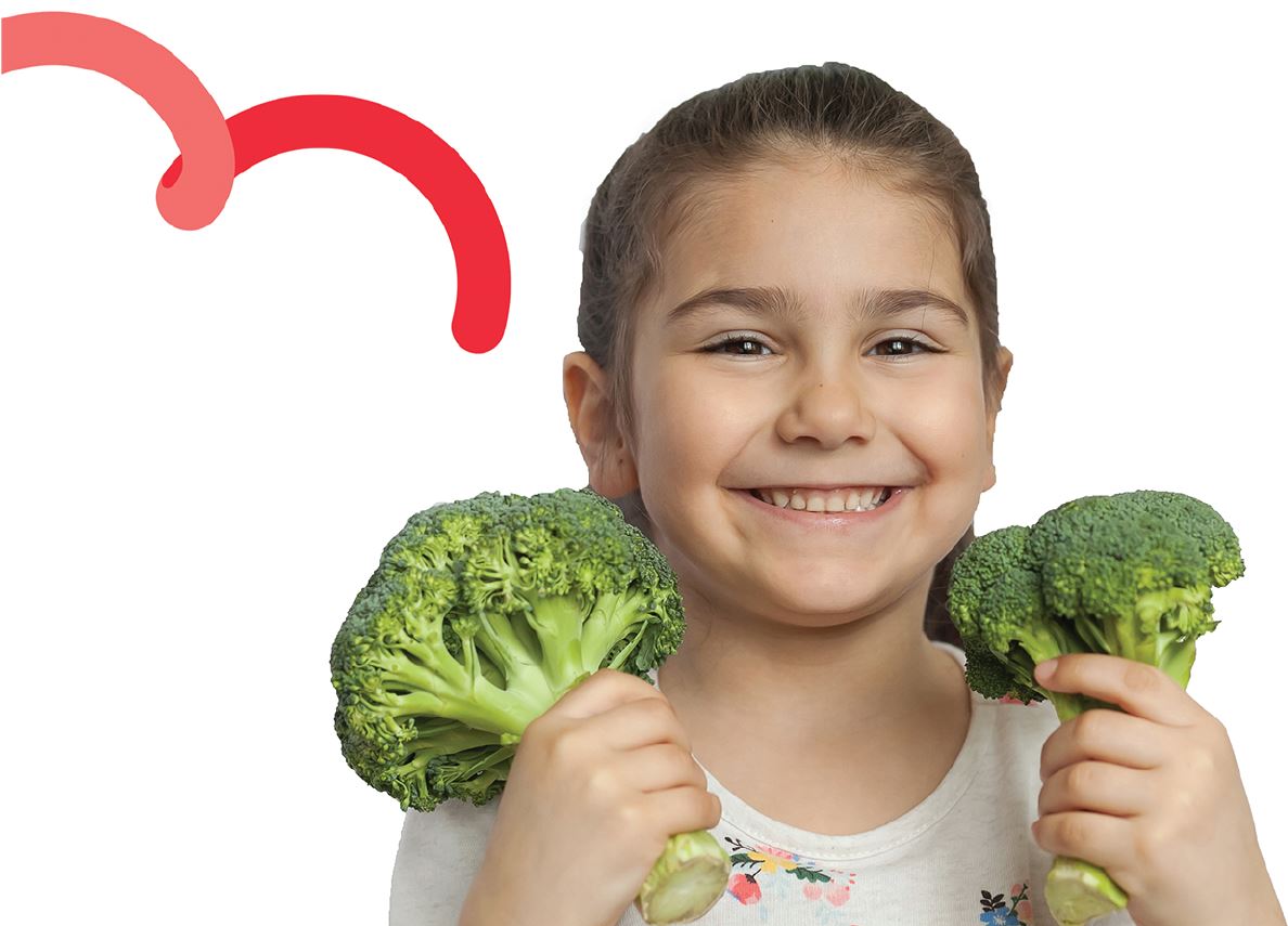 Child with Broccoli