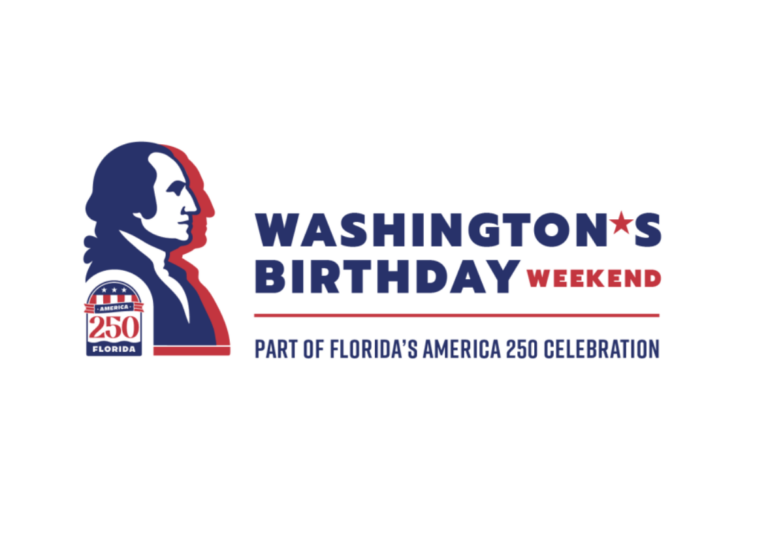 Decorative Image of Washington's birthday event